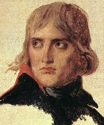 Jacques-Louis  David Bonaparte Unfinished oil painting